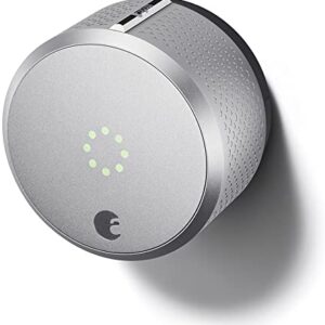 August Smart Lock, 2nd Generation, HomeKit enabled (Silver)